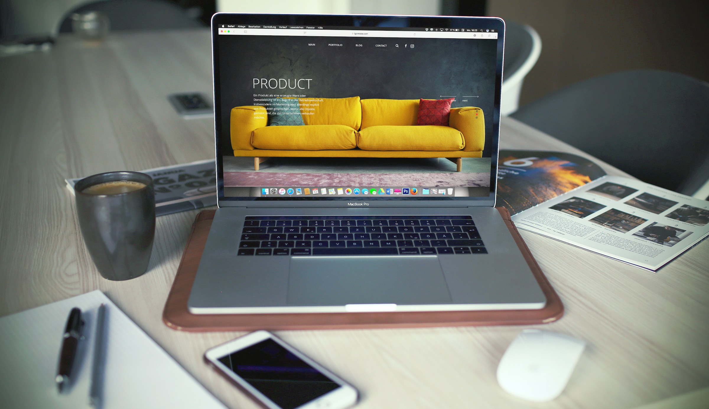 Example of custom website design by Qiri Solutions for small businesses in Yorkshire